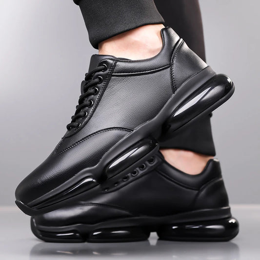 2025 New Men's Walking Shoes Casual Male Sports Shoes Non-Slip Comfortable Athletic Shoes Handmade Men's Breathable Sneakers
