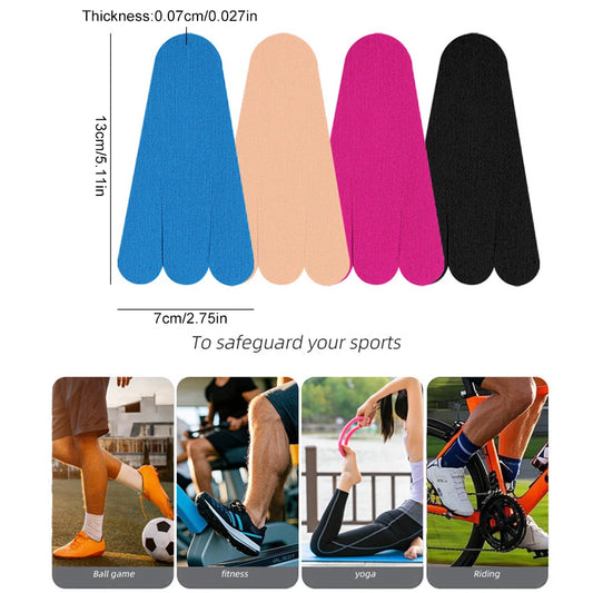 10PC Kinesiology Tape for Foot Arches Plantar Fasciitis Running Any Activity Athletic Tape,Durable Tape for Sports Support