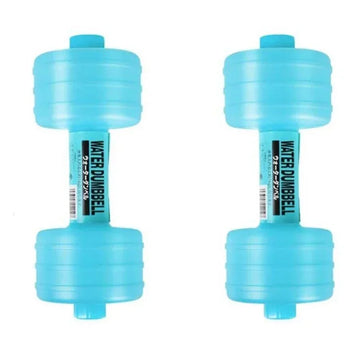 2pcs of 1000ml Dumbbell Adjustable Weight Gym Water Dumbbell Women's Weight Loss Exercise Equipment, Exercise Yoga Training