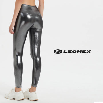 LEOHEX Yoga Leggings Women Fitness Leggings Running Pants Breathable Sports Leggings High Waist Summer Workout Gym Clothing