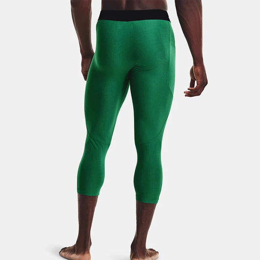 Men Compression 3/4 Leggings Sportswear Elastic Male Trousers Gym Tights Fitness Tracksuits Training Jogging Skinny Pants Men