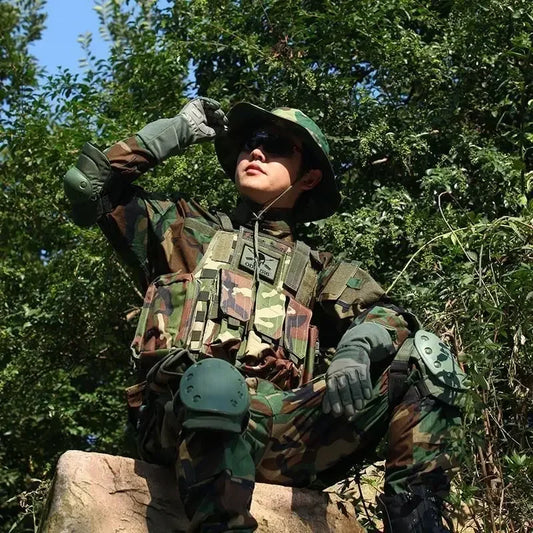 US Army Camouflage Boonie Hat Tactical Military Bucket Hats Summer Outdoor Hunting Hiking Multicam Camo Sun Cap For Men Women