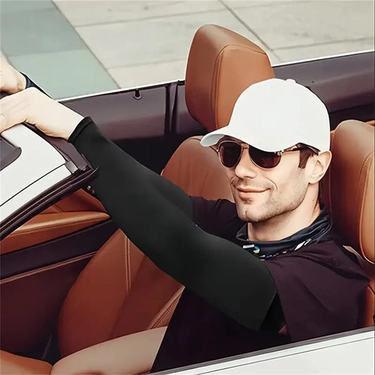 6 Pairs Unisex Cooling Arm Sleeves Compression Breathable Moisture Wicking for Men Women Sports Outdoor UV Protection