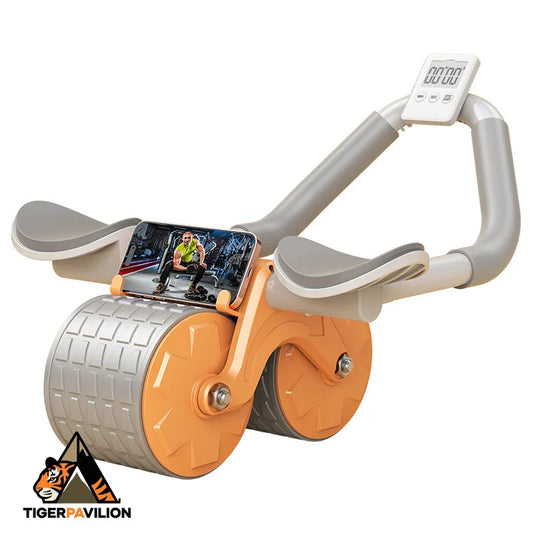 Dual-use Arm Support AB Roller Wheel Home Use Abdominal Wheel Automatic Rebound Abdominal Exercise Machine For Men Women