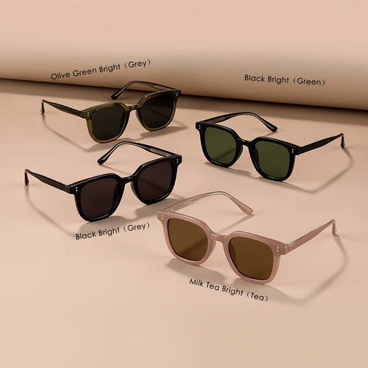 2025 Classic Vintage UV400 Polarized Square Sunglasses Men's Glasses Female Outdoors Eyewear Sunglass Luxury Women's Eyepieces