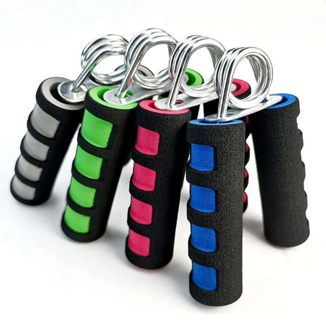 A-Shaped Sponge Gripper Men's A-Shaped Sponge Arm Strength Fitness Equipment Two-Color Sponge Sweat-Absorbent Hand Trainer