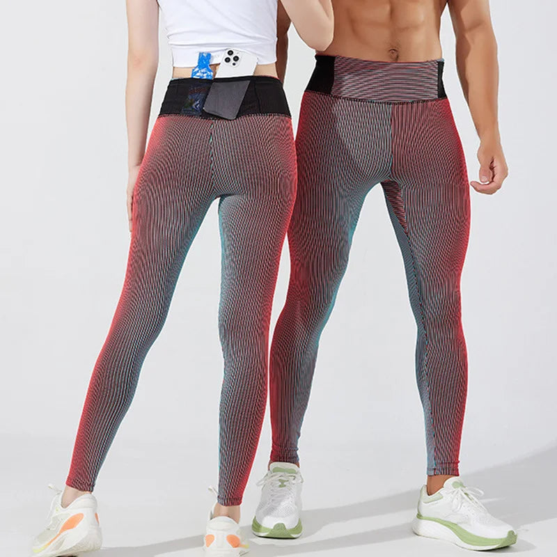 Men Sport Running Shorts Tights With Lining GYM Exercise Fitness Legging Basketball Hiking Trainning Soccer Compression Clothing