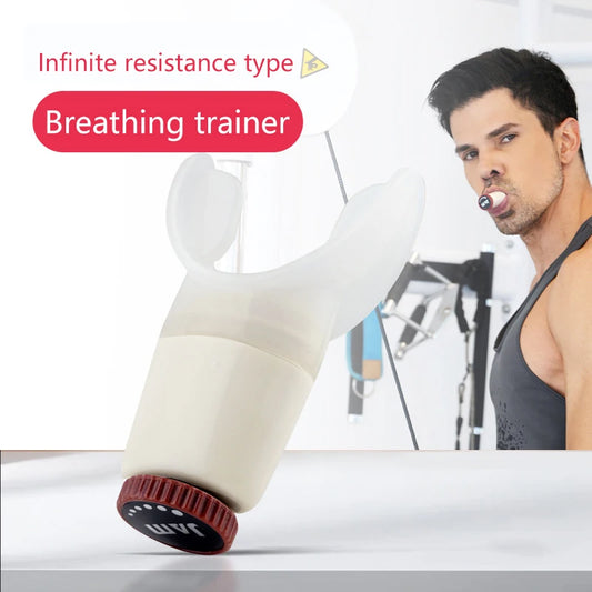 Breathing Trainer Lung Respirator Fitness Equipment Respiratory Silicone High Altitude Training Outdoor Expiratory Exercise Tool
