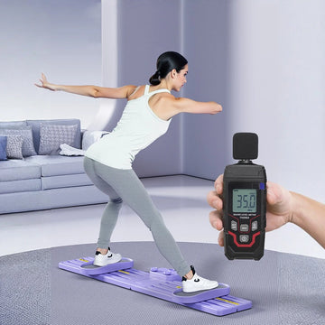 Non Slip Simulated Ski Trainer Adjustable Ski Machine Pelvic Floor Muscle Exercise Equipment for Leg Pelvic Floor Muscle Workout