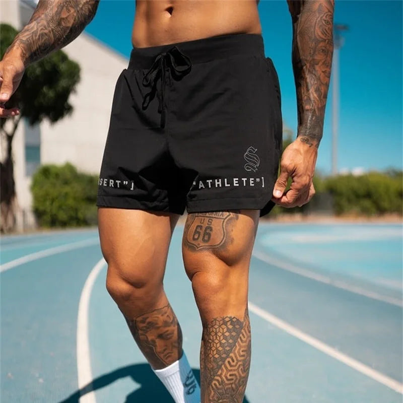 2025 Summer Jogging Sweatpants basketball Running shorts men Breathable Fitness Fashion Workout Shorts Men Quick Dry sport pants