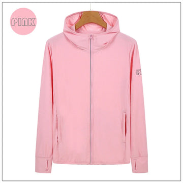 Sun Protection Jacket for Women and Men Jacket UPF50+ Ice Silk skin Coat for Walking Travel and Fishing Outdoor Sports Clothing