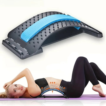 Lumbar Soothing Device, Lumbar Stretching Massager, Yoga Spine Correction, Hump Back Exercise and Stretching Equipment