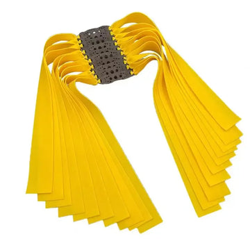 10pcs Flat Rubber Bands 0.75mm Outdoor Hunting Slingshot Accessories High Elasticity Natural Latex Tension Band