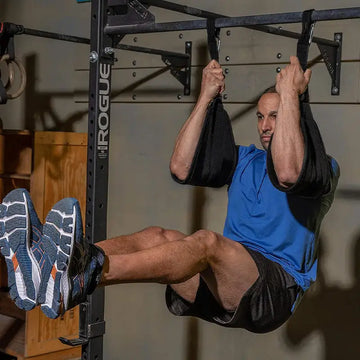 A Pair Heavy Duty AB Sling Straps Suspension Rip-Resistant Fitness for Pull Up Bar Hanging Leg Raiser Gym Home Fitness Equipment