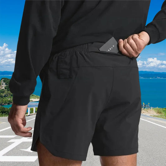 Men's Running Quick Dry Fitness Gyms Shorts Mens Summer Short Pants Men Workout Comprehensive training Jogger sports shorts Male