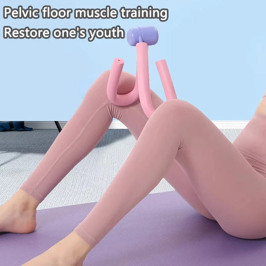 Pelvic Floor Muscle Trainer Exercise Equipment For Inner Thighs, Postpartum Use & Hip Line Corrector For Home Gym And Yoga