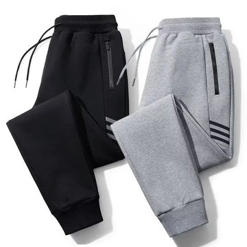 Casualtrousers Men's Loose-Fit Plus Size Korean Style Spring Autumn Fashion Sport Pants Trendy