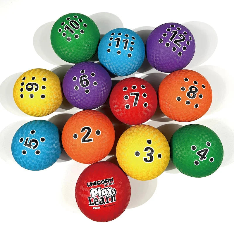 Playground Balls 6 inch Rainbow UltraPlay outdoor for kids and adult