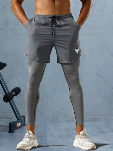 Men's sports 2-in-1 pants
