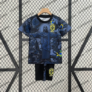 2025 Hot Selling Brazilian Jesus Soccer Jerseys Sports Suits Quick Dry Breathable Casual Men's T-shirts Shorts 2 pcs Sets
