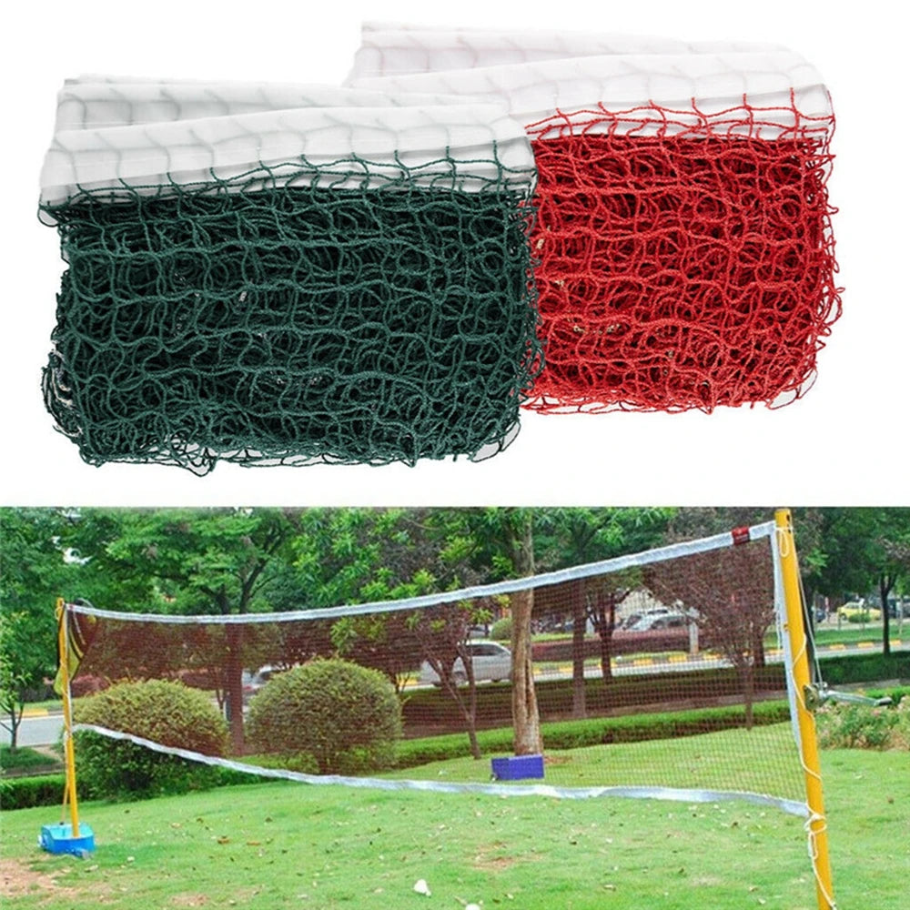 Portable Tennis Net Professional Sports Training Badminton Net Replacement Net Suitable for Backyard Campus Beach Garden Field