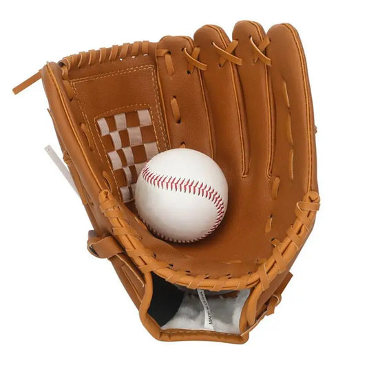 Outdoor Sport Baseball Glove Softball Practice Equipment Size 10.5/11.5/12.5 Left Hand For Children Teenagers Adults Training