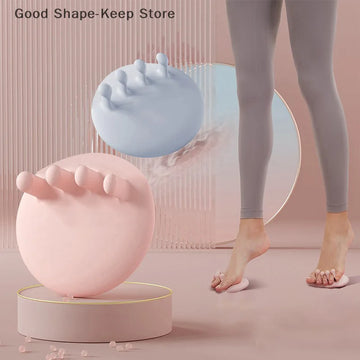 Foot Arch Trainer – TPE Anti-slip Leg Shaping Exerciser For Yoga Muscle Relaxing Massage – Gym Sports Fitness Equipment – 1 Pair