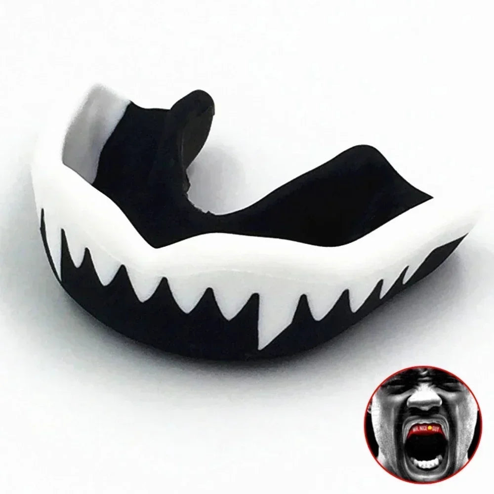 1PC EVA Mouthguard Teeth Protector Mouthguard Suitable for Boxing Sparring Basketball Rugby Safety Sports Protectors