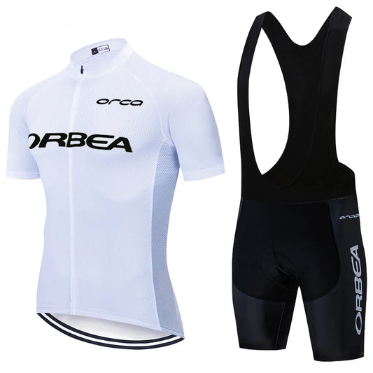 New ORBEA ORCA Cycling Jersey Bike Shorts Set Men Women Quick dry Ropa Ciclismo 4 Pockets Summer Pro Bicycle T-Shirt Clothing