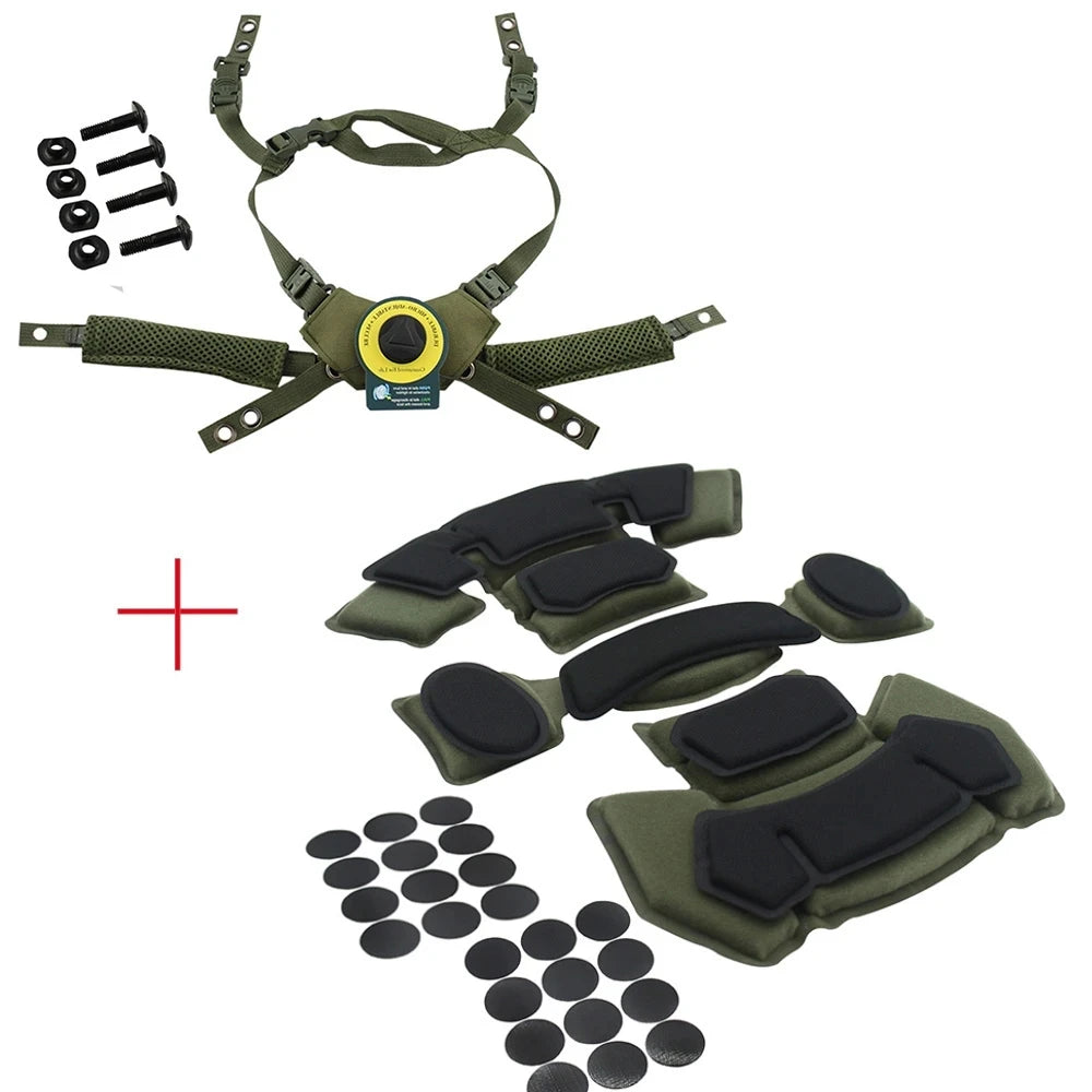 Hunting Tactical Wendy Helmet Suspension System&Helmet Gen 2 Memory Foam Pad For Wendy FAST MICH Helmet Accessies