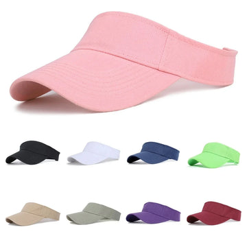 Sun Hat Summer Tennis Cap Sun Visor Hat Sunscreen Outdoor Sports Baseball Topless Tennis Duck Tongue Cap Shade Hollow Top Hat