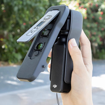 Protective Cover for DJI OSMO Pocket 3 Flip Cover with 5 Filter Slots and Elastic Band Pocket 3 Accessories