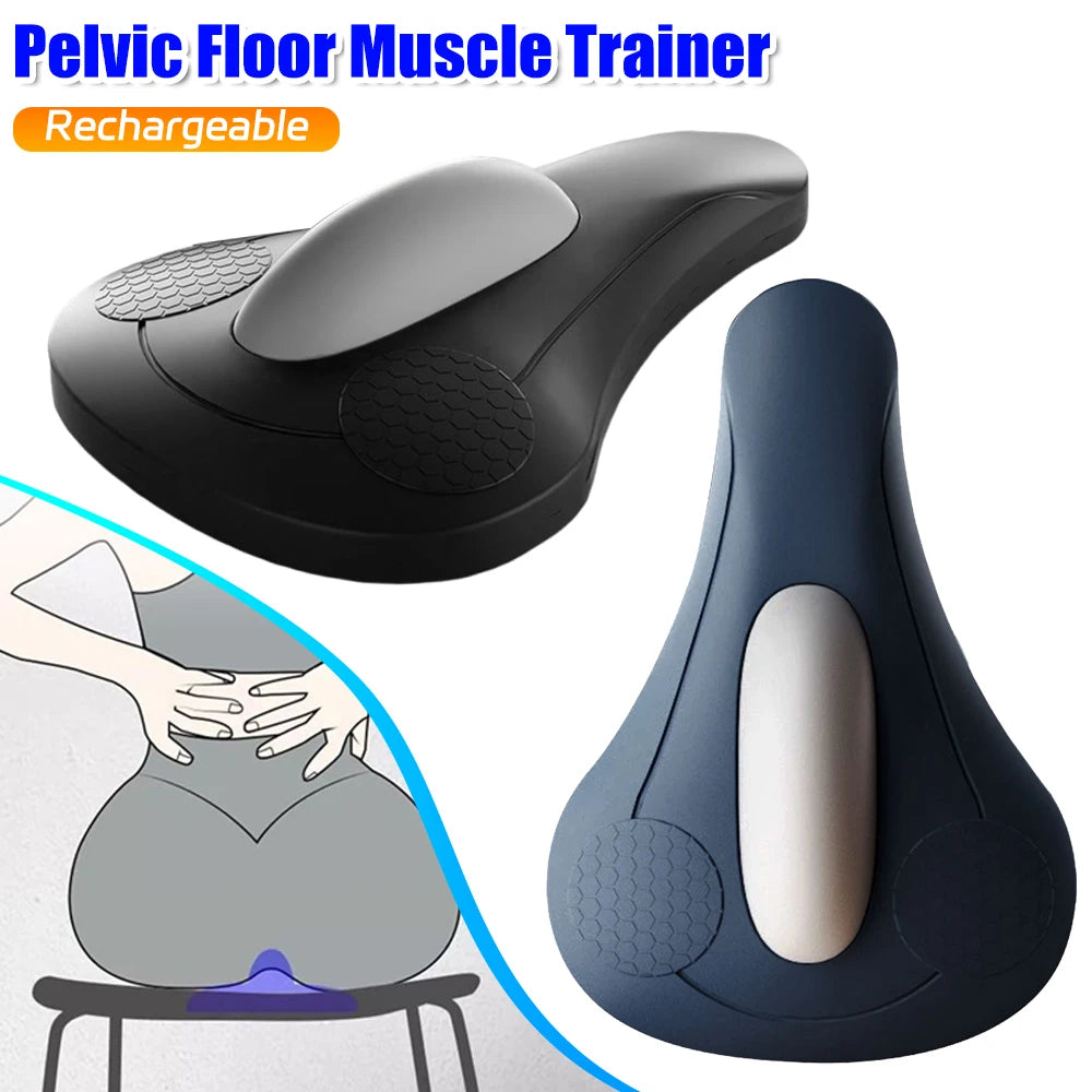 Sphincter Bladder Trainer Electric Pelvic Floor Muscle Trainer Rechargeable Kegel Exerciser Ergonomic Massage Cushion Home Gym