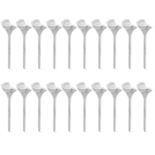 20pcs Golf Nail Ball Tee Support 83mm Golf Training Tees Holder 10 Degree Oblique Insertion Reusable Outdoor Sports Accessories