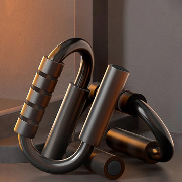 S Shape Pushup Handles Foam Handles Push Up Stand Trainers Anti Slip Home Fitness Chest Training Equipment