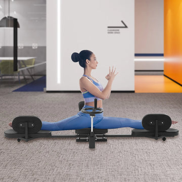 Leg Stretch Machine for Dancers, Heavy Duty Steel Frame Equipment Splits Machine for Home Gym Split Machine Training Fitness