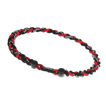 Braided Rope Necklace Handmade Novelty Baseball Necklace 18 Inches Sports Necklace Athletes Necklaces For Soccer